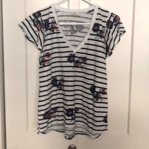 Anthropologie flowy top - XS, fits up to M